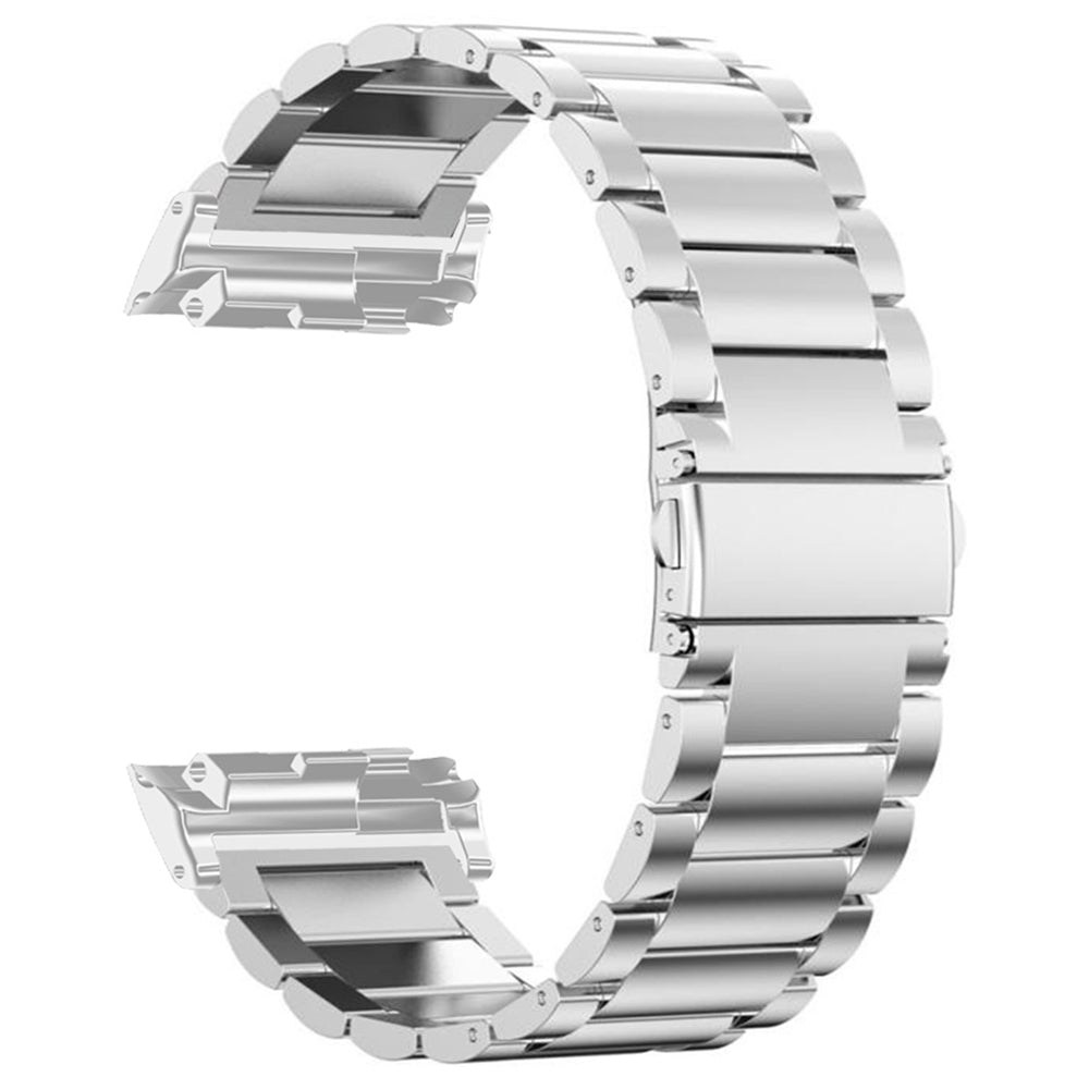 For Huawei Watch D Stainless Steel Watch Strap Buckle Design Wrist Band - Silver For Huawei Watch D Stainless Steel Watch Strap Buckle Design Wrist Band - Silver